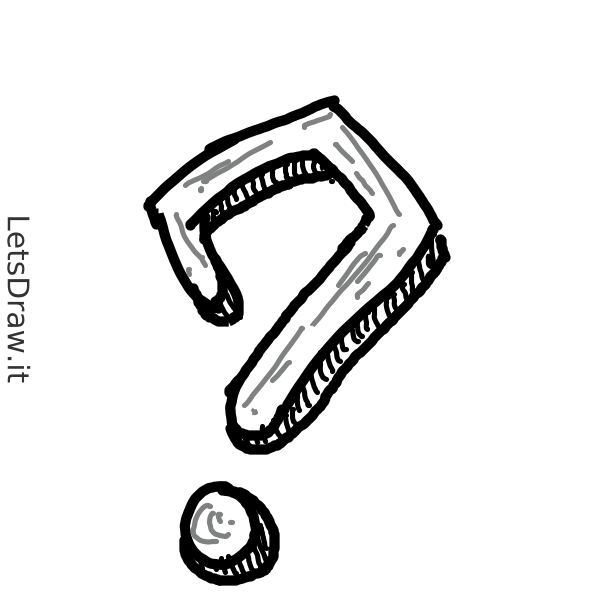 How to draw question mark / s3nhbx5qt.png / LetsDrawIt