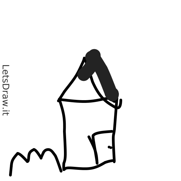How to draw home / s63gpsb13.png / LetsDrawIt