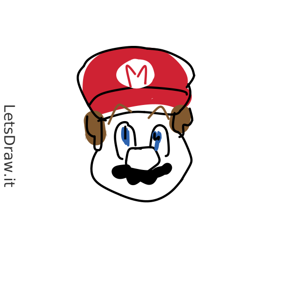 How to draw Mario / s9bsrfsrc.png / LetsDrawIt