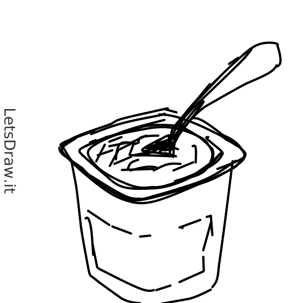 How to draw yogurt / sb3pnstus.png / LetsDrawIt