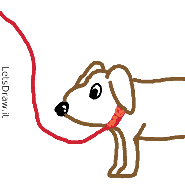How to draw dog collar / sd14r9s11.png / LetsDrawIt