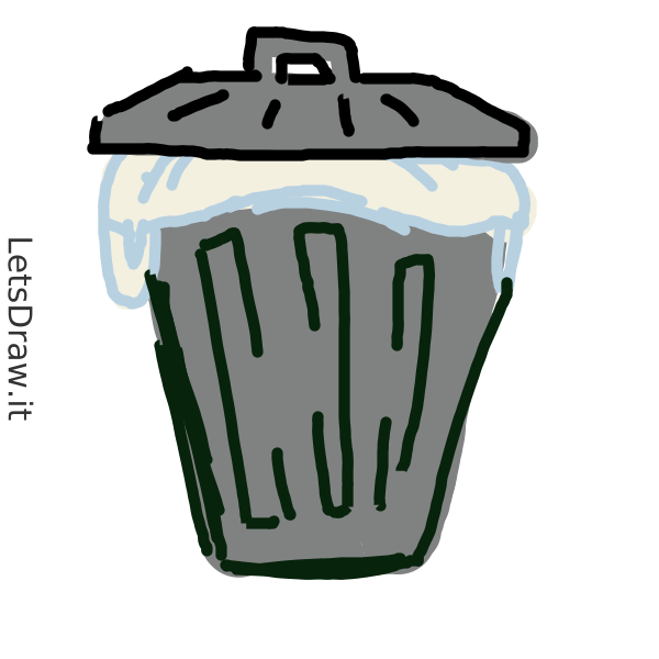 How to draw garbage / se488sp3q.png / LetsDrawIt