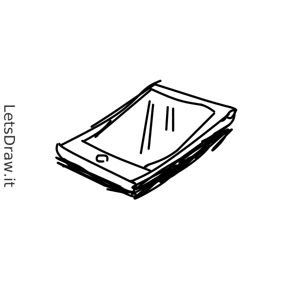 How to draw cellphone / sfipry7t1.png / LetsDrawIt