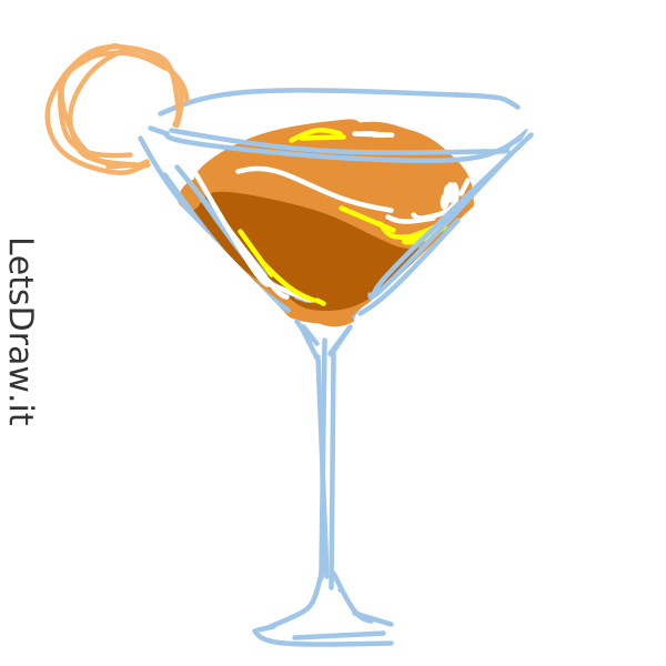 How to draw cocktail / sfqyfh153.png / LetsDrawIt