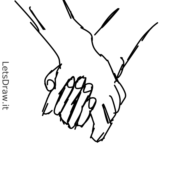 How to draw hands / shi9naysu.png / LetsDrawIt