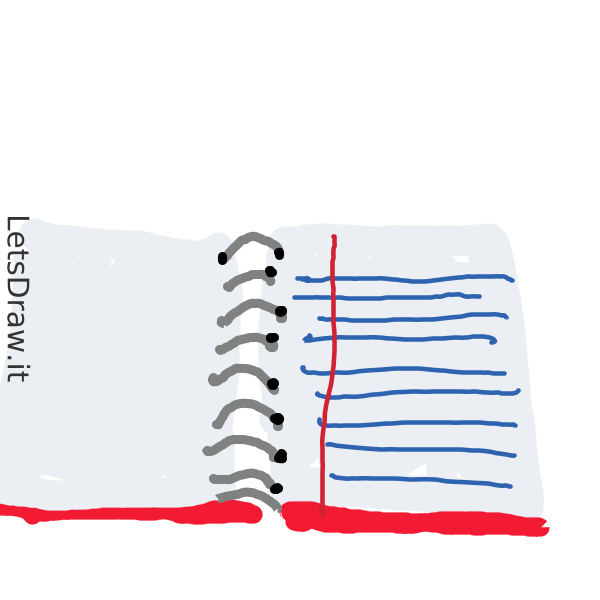 How to draw notepad / sir1q5uen.png / LetsDrawIt