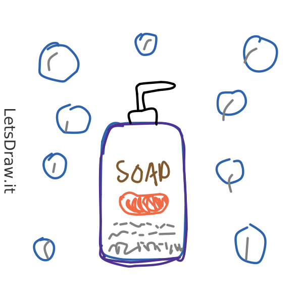 How to draw soap / LetsDrawIt