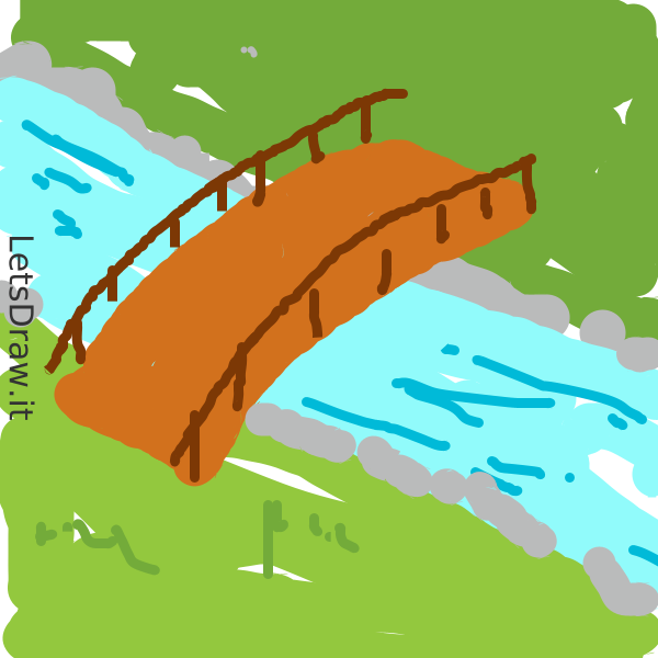 How to draw bridge / smry1p19u.png / LetsDrawIt