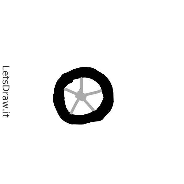 How to draw Car Wheel / sw3dmu95m.png / LetsDrawIt