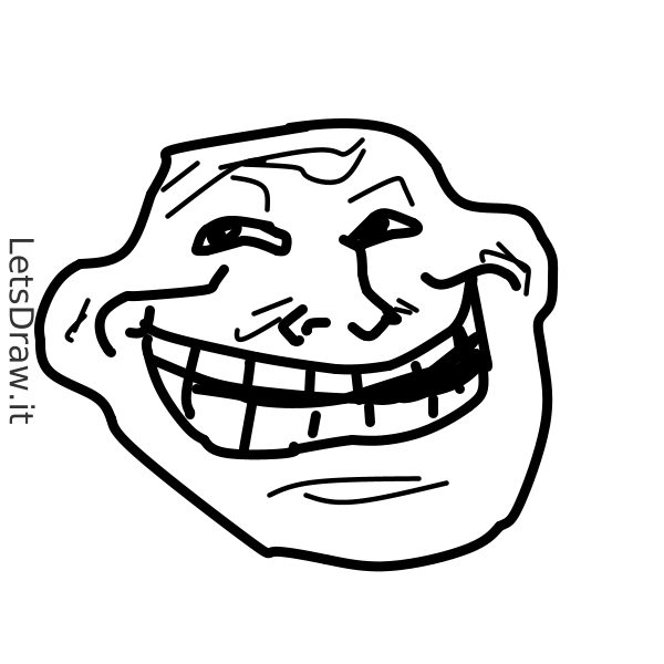 How to draw trollface / t1kbm1zdr.png / LetsDrawIt