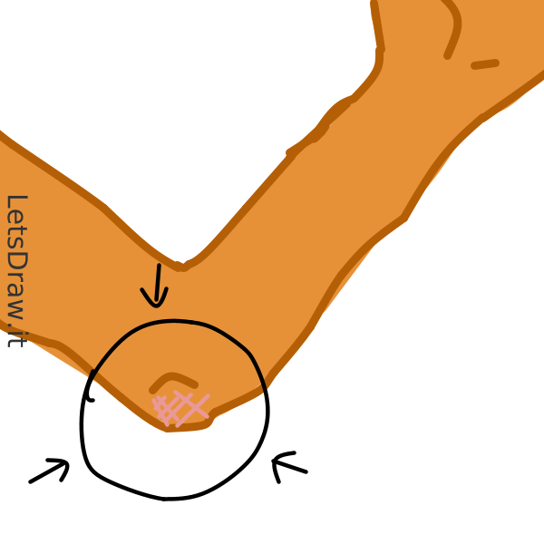 Draw Elbow Tutorial How to draw elbow / t97cg9p7x.png / LetsDrawIt