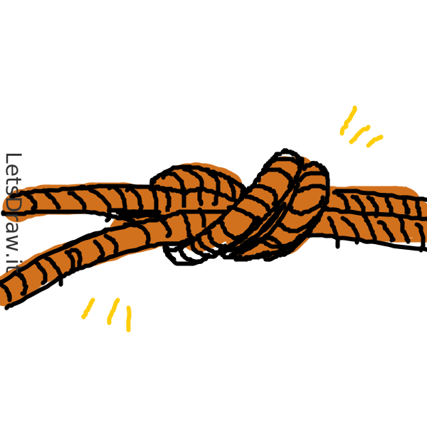 Drawtrext Rope How to draw rope / t99xtg9c7.png / LetsDrawIt