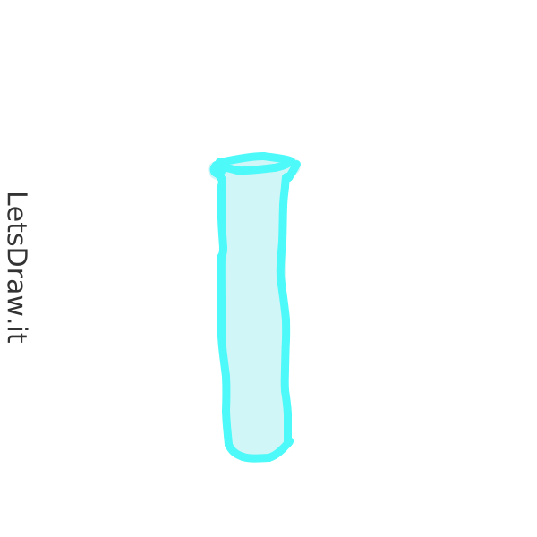 How to draw testtube / tba3pnxsj.png / LetsDrawIt