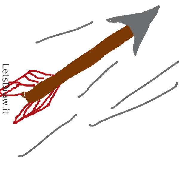 How to draw arrow / tehwom71h.png / LetsDrawIt