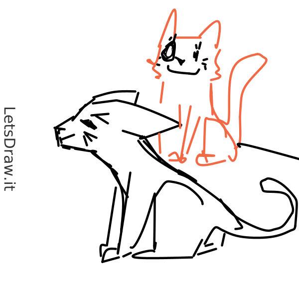 How To Draw Cats Tiftwwpupng Letsdrawit 