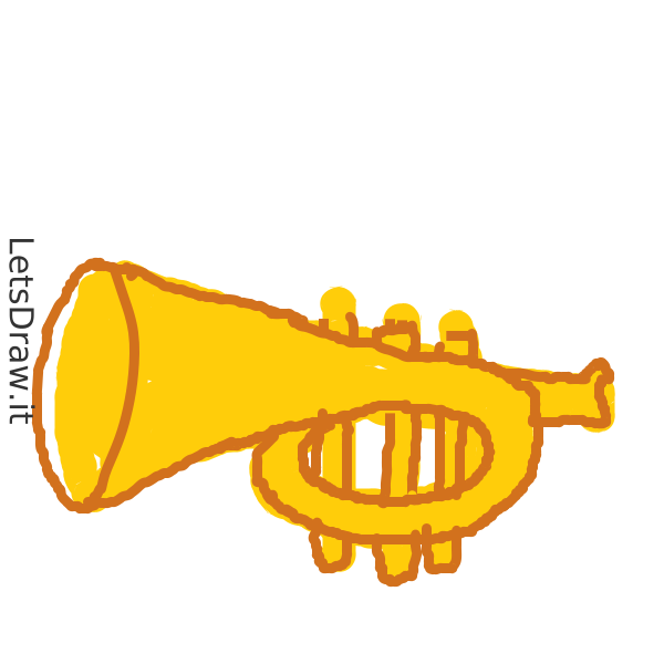 How To Draw Trumpet Tjryqdzzk Png Letsdrawit