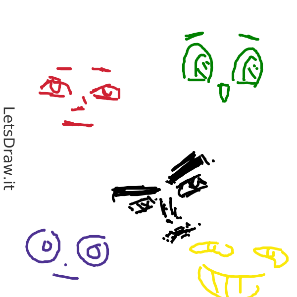 How to draw Faces / tr5rjftcx.png / LetsDrawIt