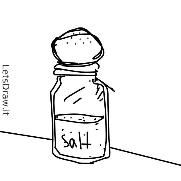 How to draw salt / typ4xjzg.png / LetsDrawIt