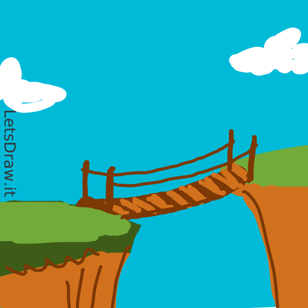 How to draw bridge / tzbfxqkkr.png / LetsDrawIt