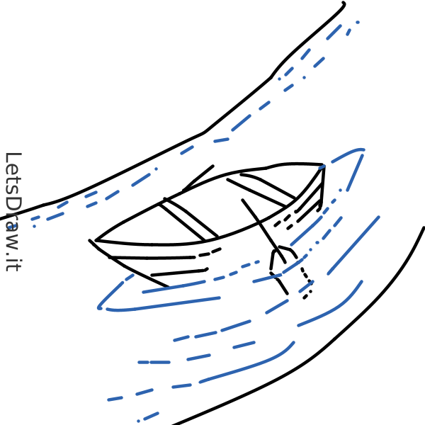 How to draw Boat / hzqwdz1h7.png / LetsDrawIt