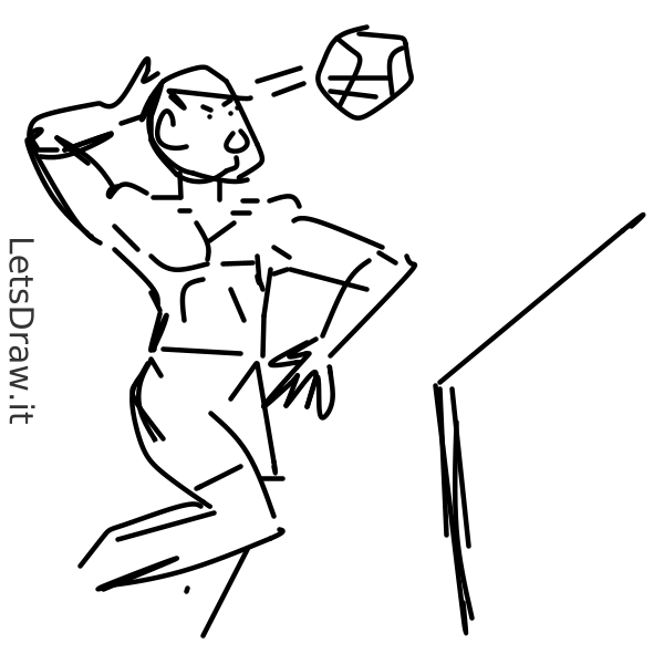 How to draw Beach volleyball / u9drf9a8t.png / LetsDrawIt