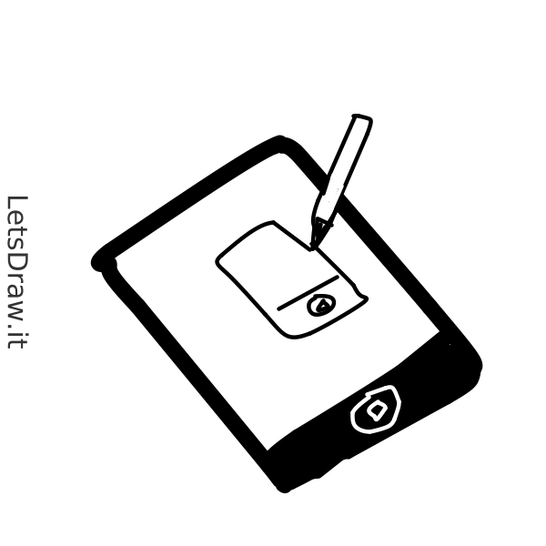 How to draw tablet / ubq3nms6f.png / LetsDrawIt