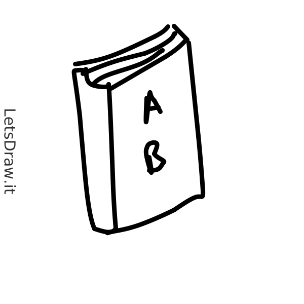 How to draw book / ug4xjhuw9.png / LetsDrawIt