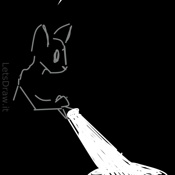 How to draw flashlight / ujcudp4dj.png / LetsDrawIt