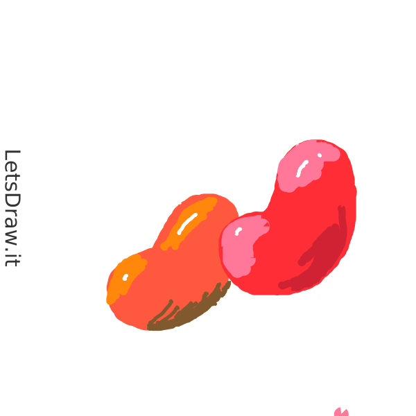 How to draw jelly beans / uoepkh1q4.png / LetsDrawIt