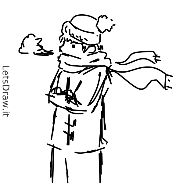 How to draw cold / uoz9bp367.png / LetsDrawIt