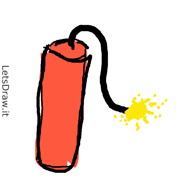 How to draw dynamite / ut73gdy7k.png / LetsDrawIt