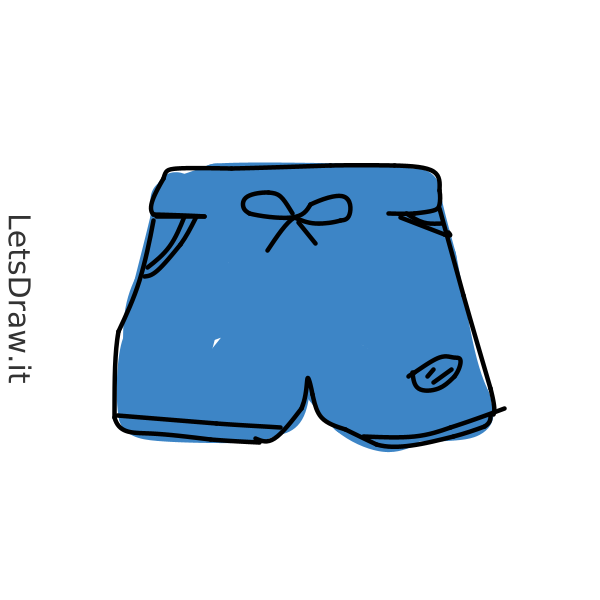 How to draw shorts / uxm88k4tr.png / LetsDrawIt