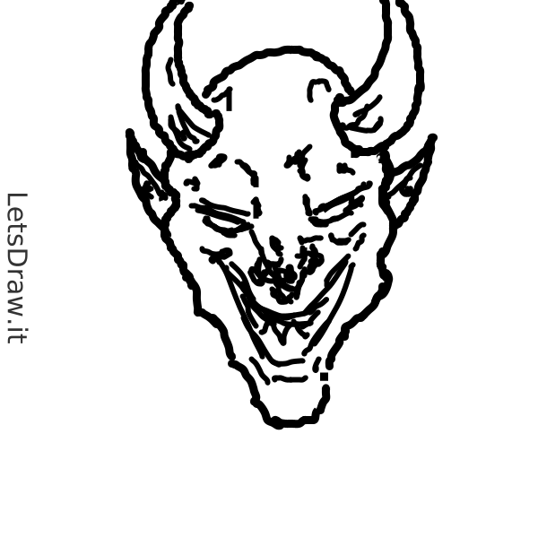 How to draw devil / uz1uoi4x7.png / LetsDrawIt