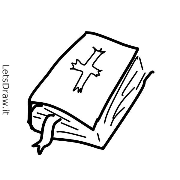 holy bible drawing