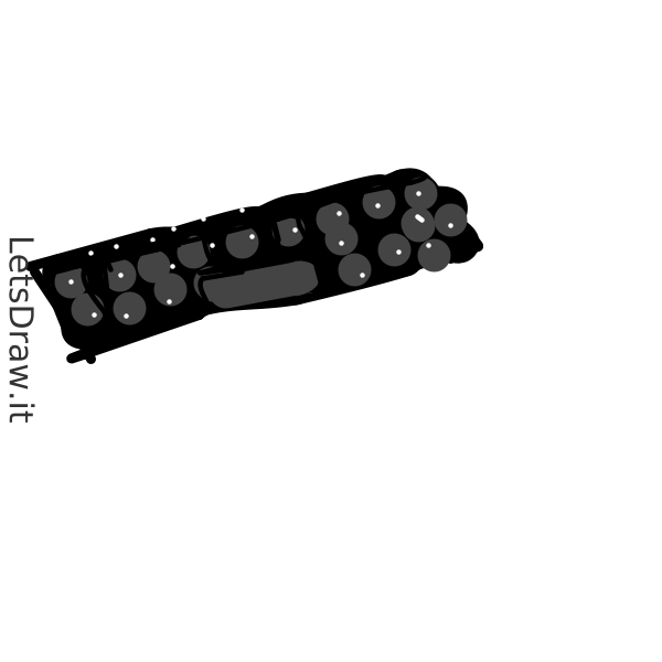 How to draw keyboard / w6sb8mxdy.png / LetsDrawIt