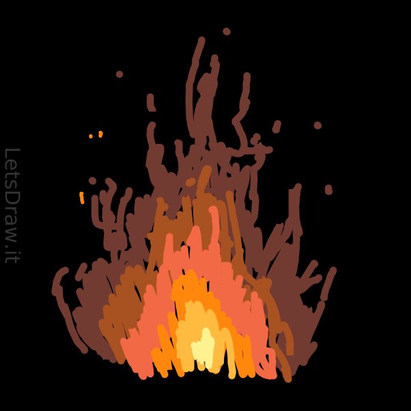 How to draw fire / w75sedyx9.png / LetsDrawIt