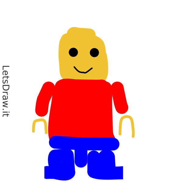 How to draw LEGO / waswf44wb.png / LetsDrawIt