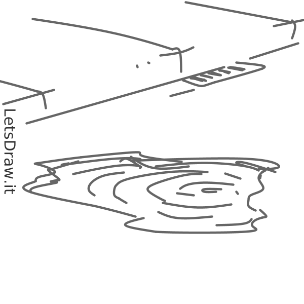 How to draw puddle / LetsDrawIt