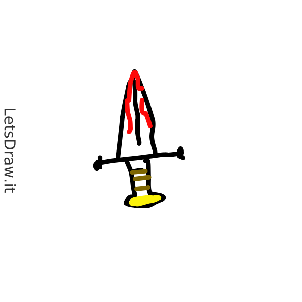 How to draw dagger / wm8mk5itk.png / LetsDrawIt