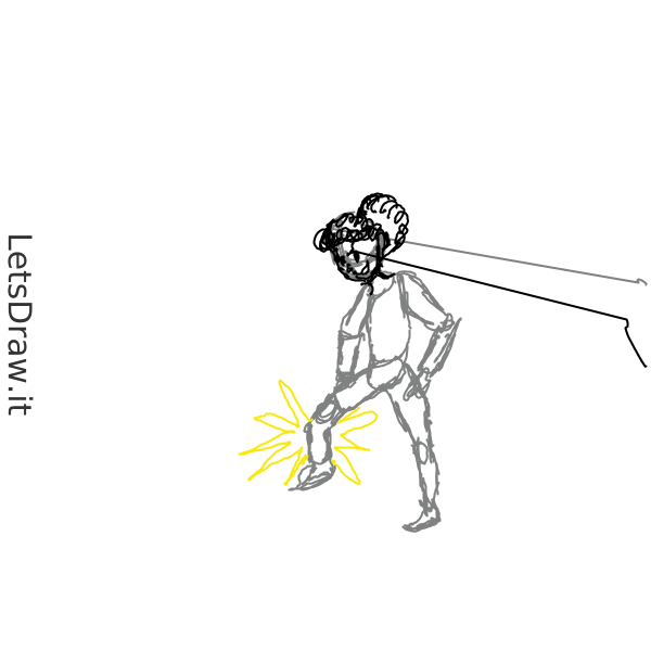 How to draw kick / wmx3fdc53.png / LetsDrawIt