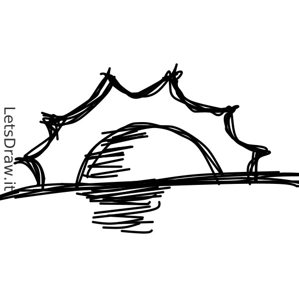 How to draw sun / wo5df9d4.png / LetsDrawIt