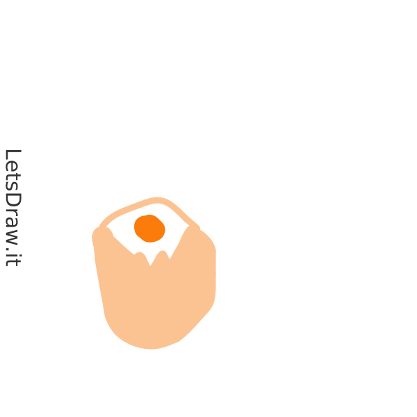 How to draw boiled egg / wutopmfpq.png / LetsDrawIt