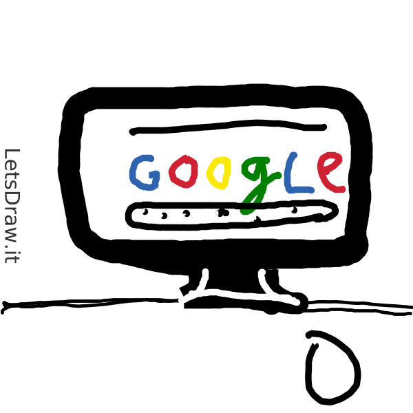 How to draw Internet / LetsDrawIt