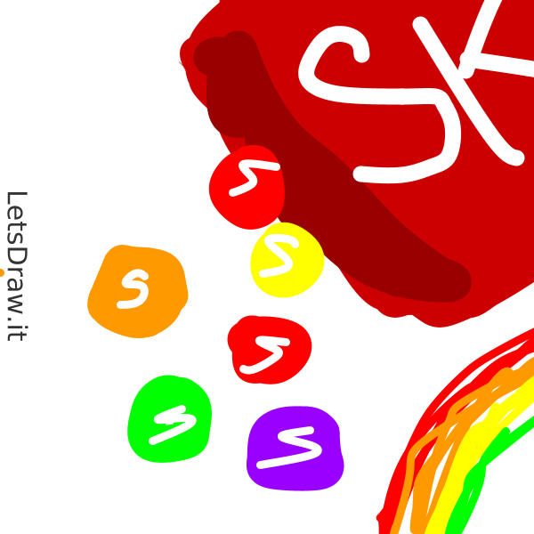 How to draw skittles / x78tgy44g.png / LetsDrawIt