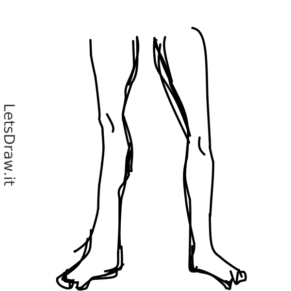 Right way to draw leg#shortsfeed #shorts #art #shortvideo #short #viral  #subscribe - YouTube