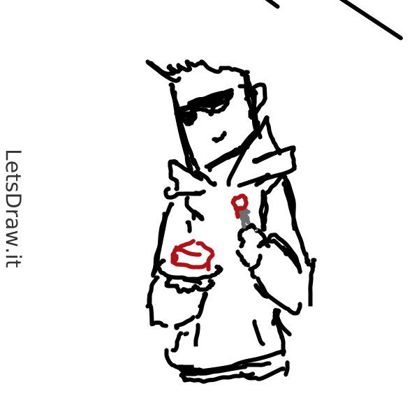How to draw hungry / xmygtmt1j.png / LetsDrawIt