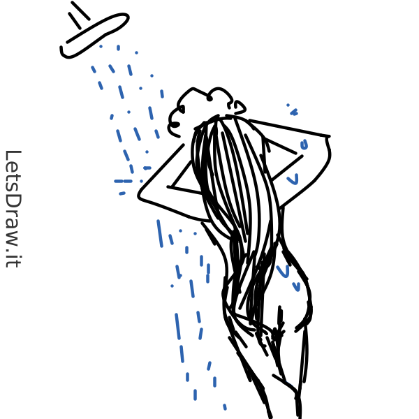 How to draw shower / xt7wbwniy.png / LetsDrawIt