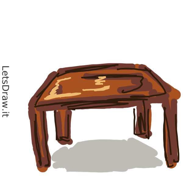 How to draw table / y7x3eheik.png / LetsDrawIt