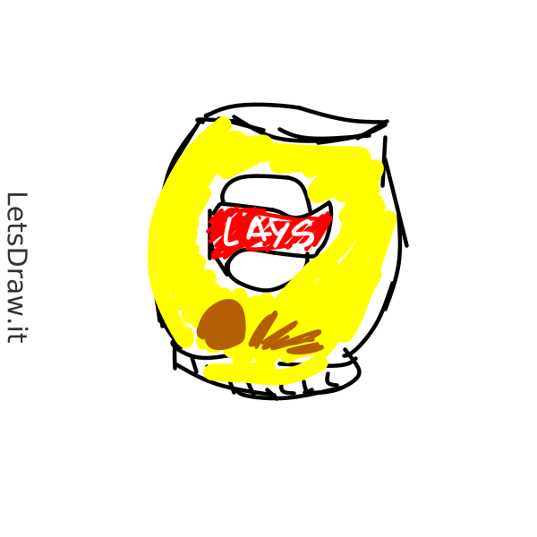 How to draw snack / ye9zgfaih.png / LetsDrawIt