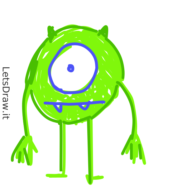 How to draw monster / ykrnktib9.png / LetsDrawIt